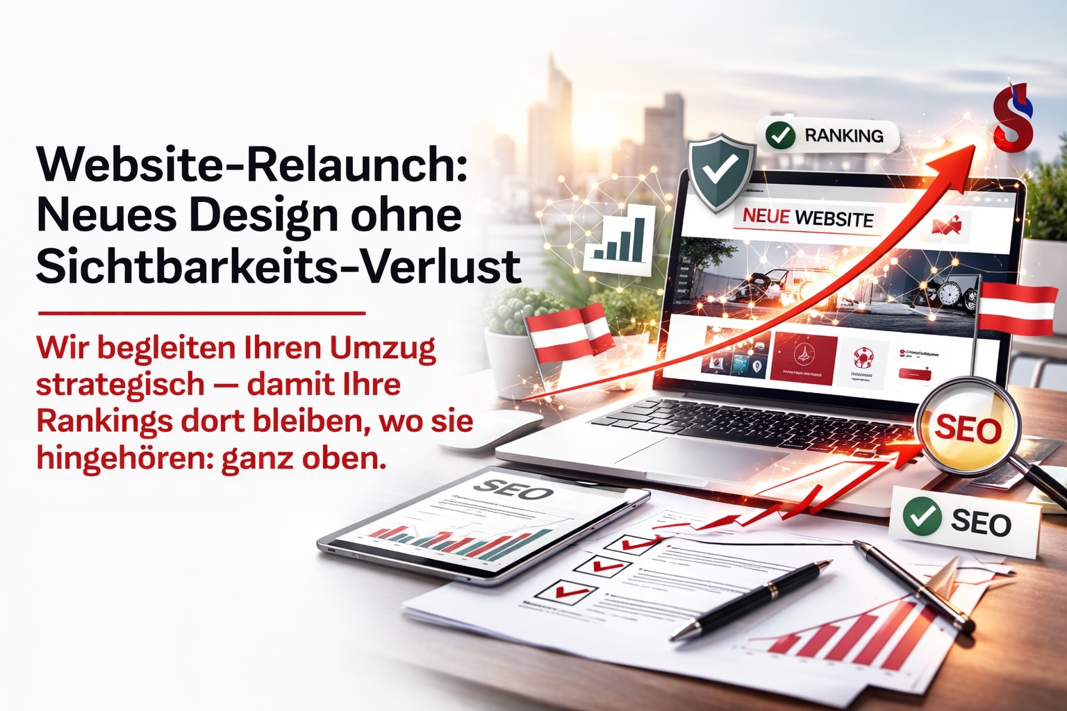 Website-Relaunch ohne Ranking-Verlust – professionelle SEO-Begleitung von SEO-SEA.at für Unternehmen in Österreich